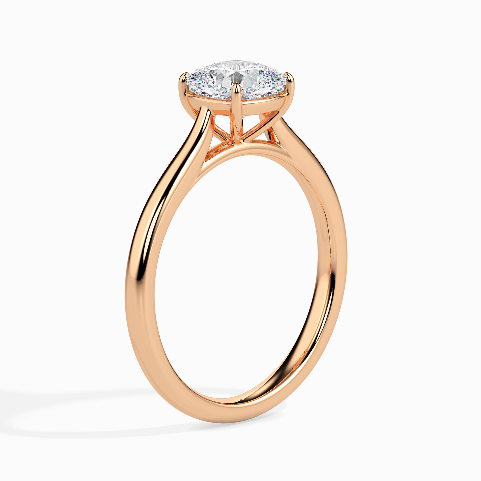Esha Bloom Diamond Cushion Ring