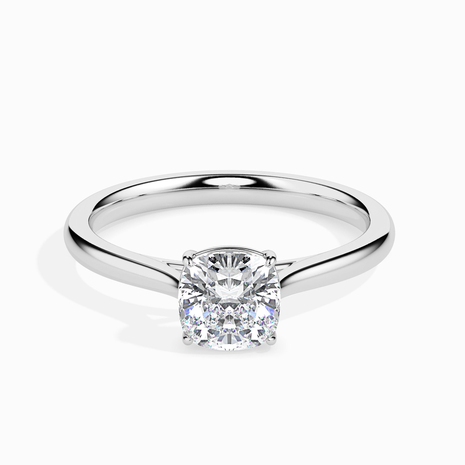 Esha Bloom Diamond Cushion Ring