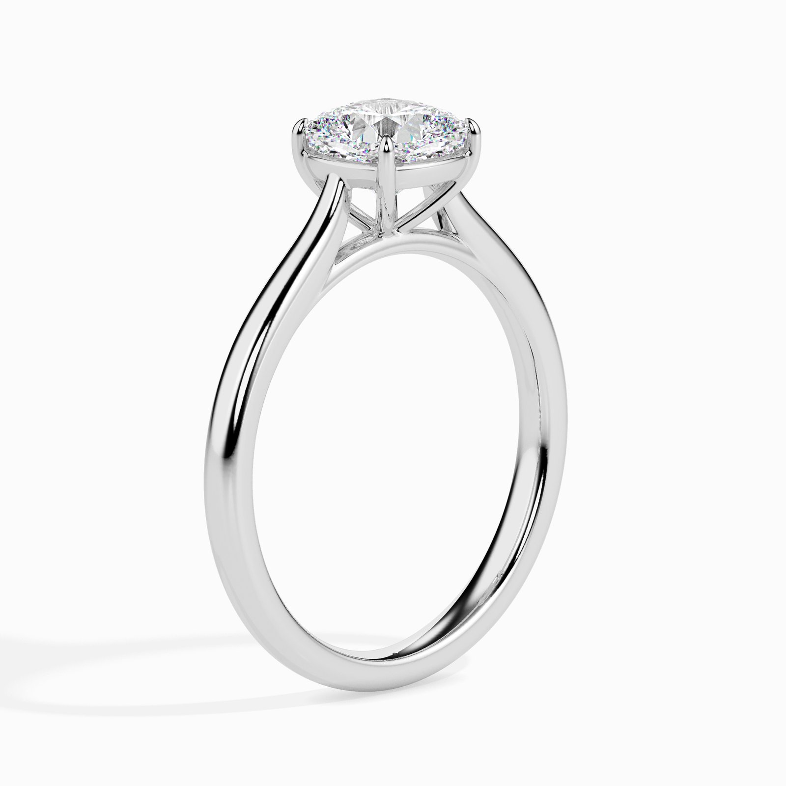 Esha Bloom Diamond Cushion Ring