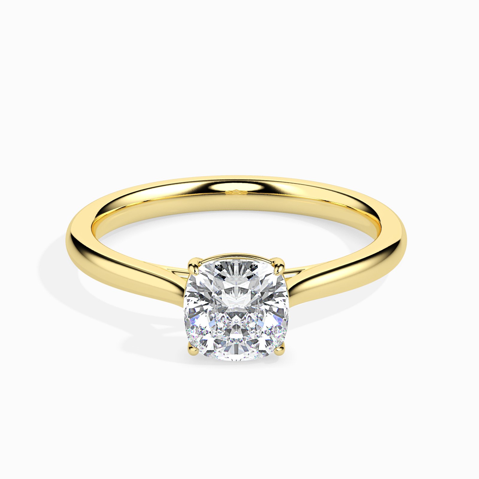 Esha Bloom Diamond Cushion Ring