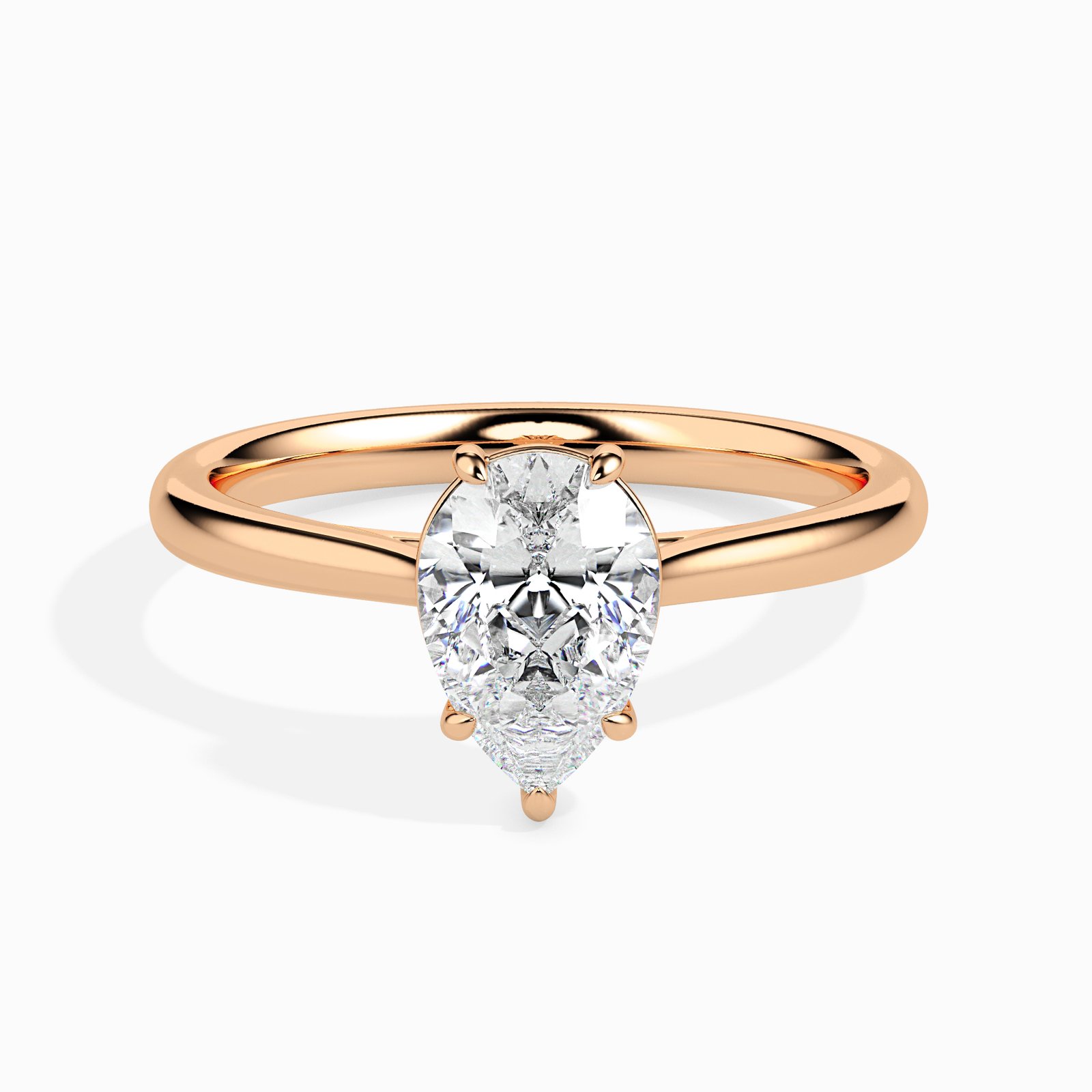 Mira Aura Diamond Pear Ring