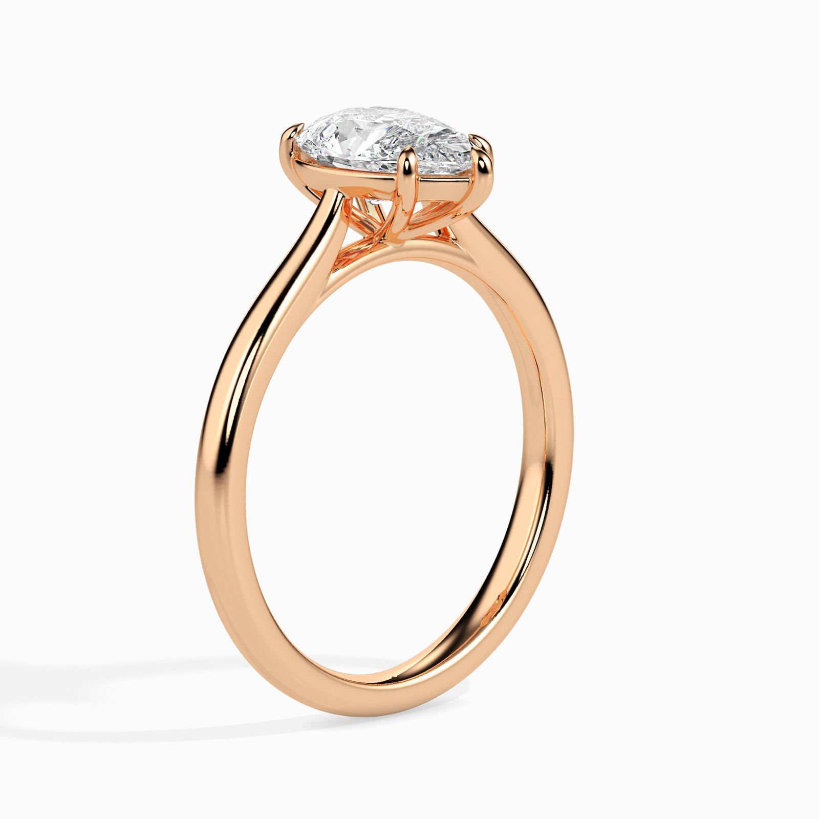 Mira Aura Diamond Pear Ring