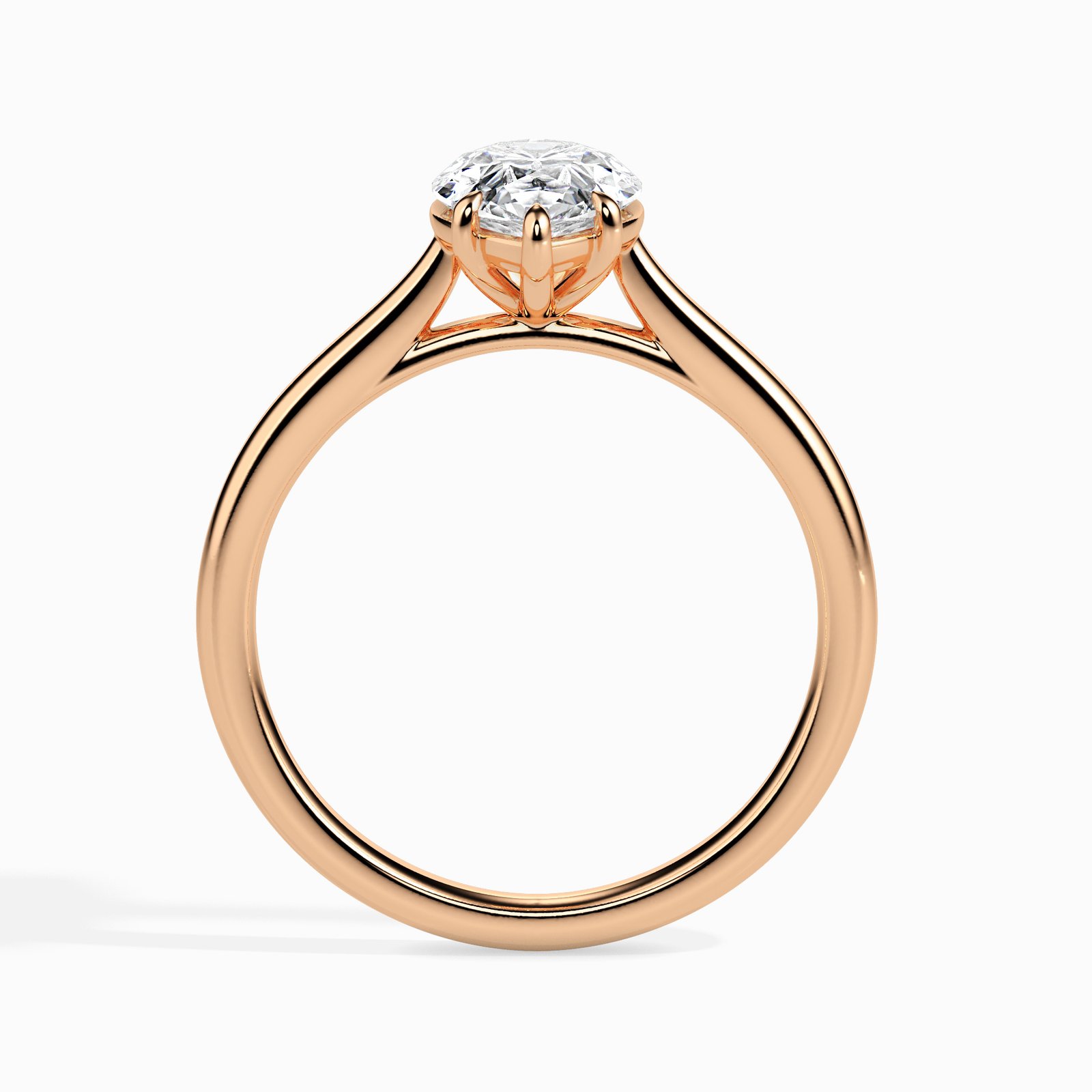 Mira Aura Diamond Pear Ring
