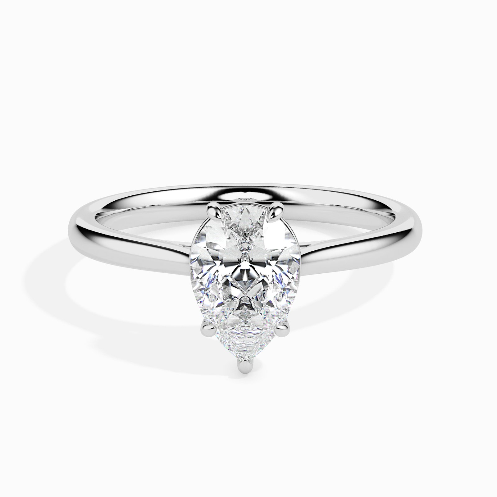 Mira Aura Diamond Pear Ring