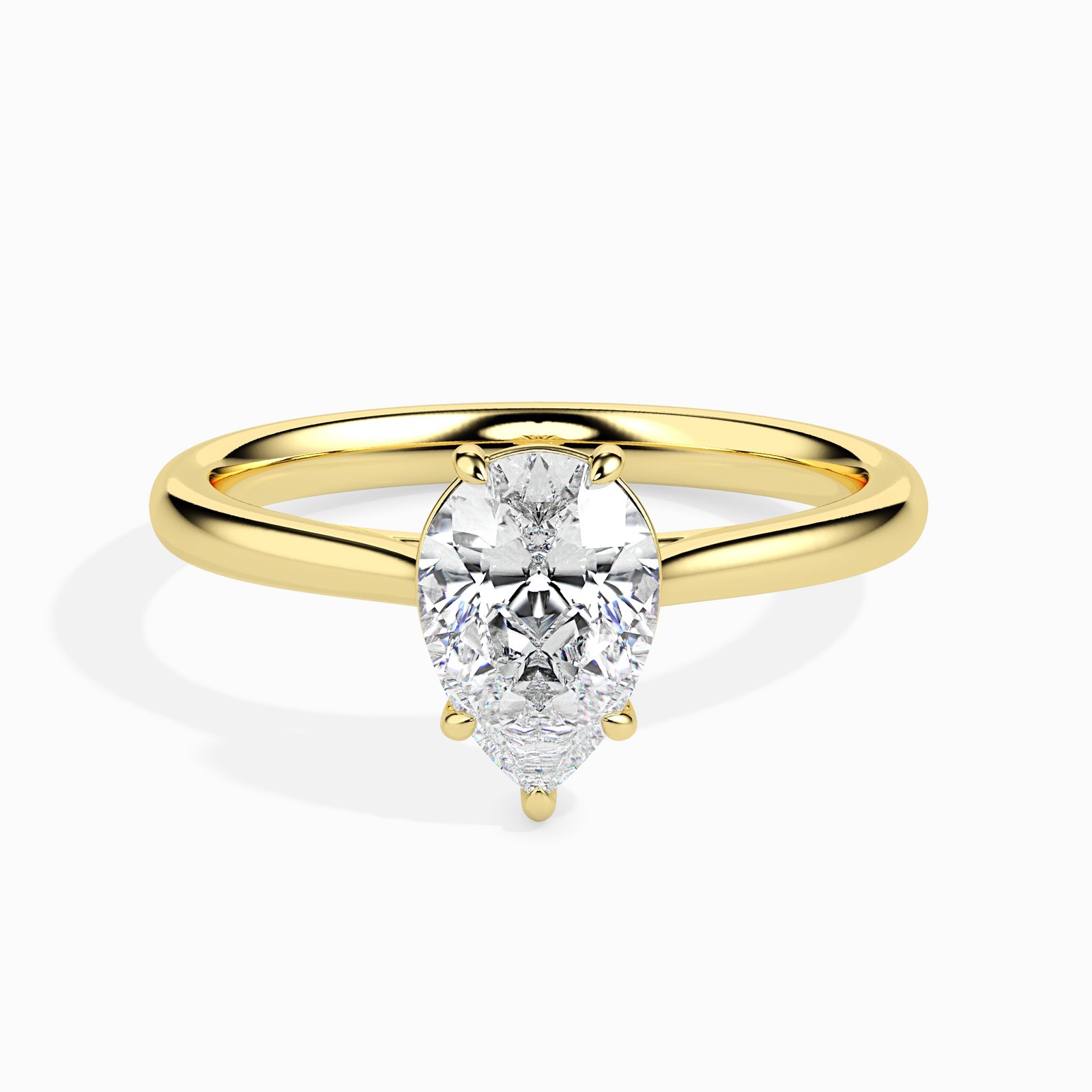 Mira Aura Diamond Pear Ring