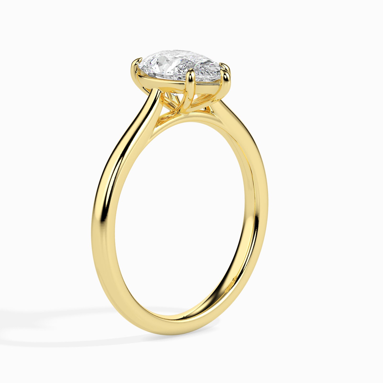 Mira Aura Diamond Pear Ring