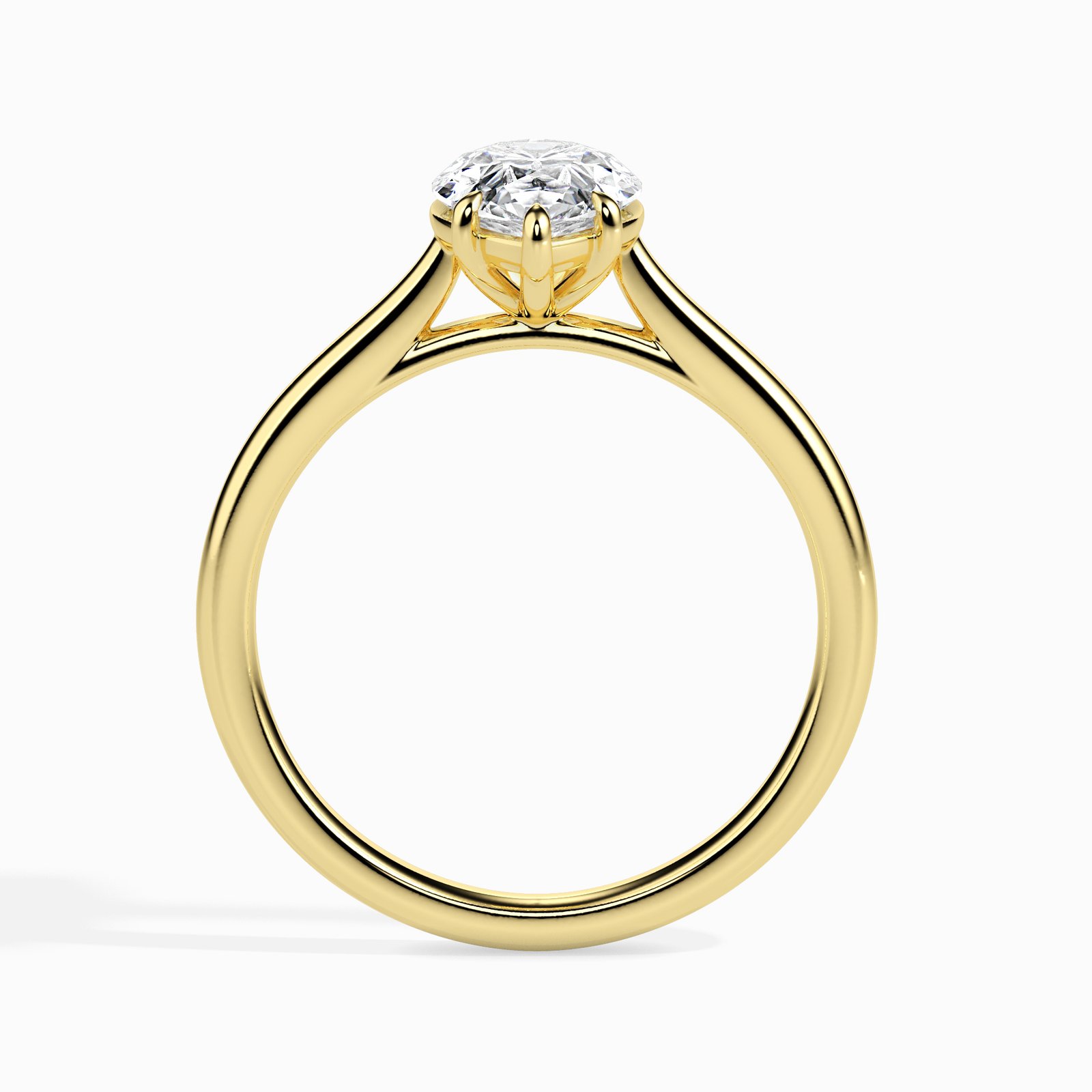 Mira Aura Diamond Pear Ring