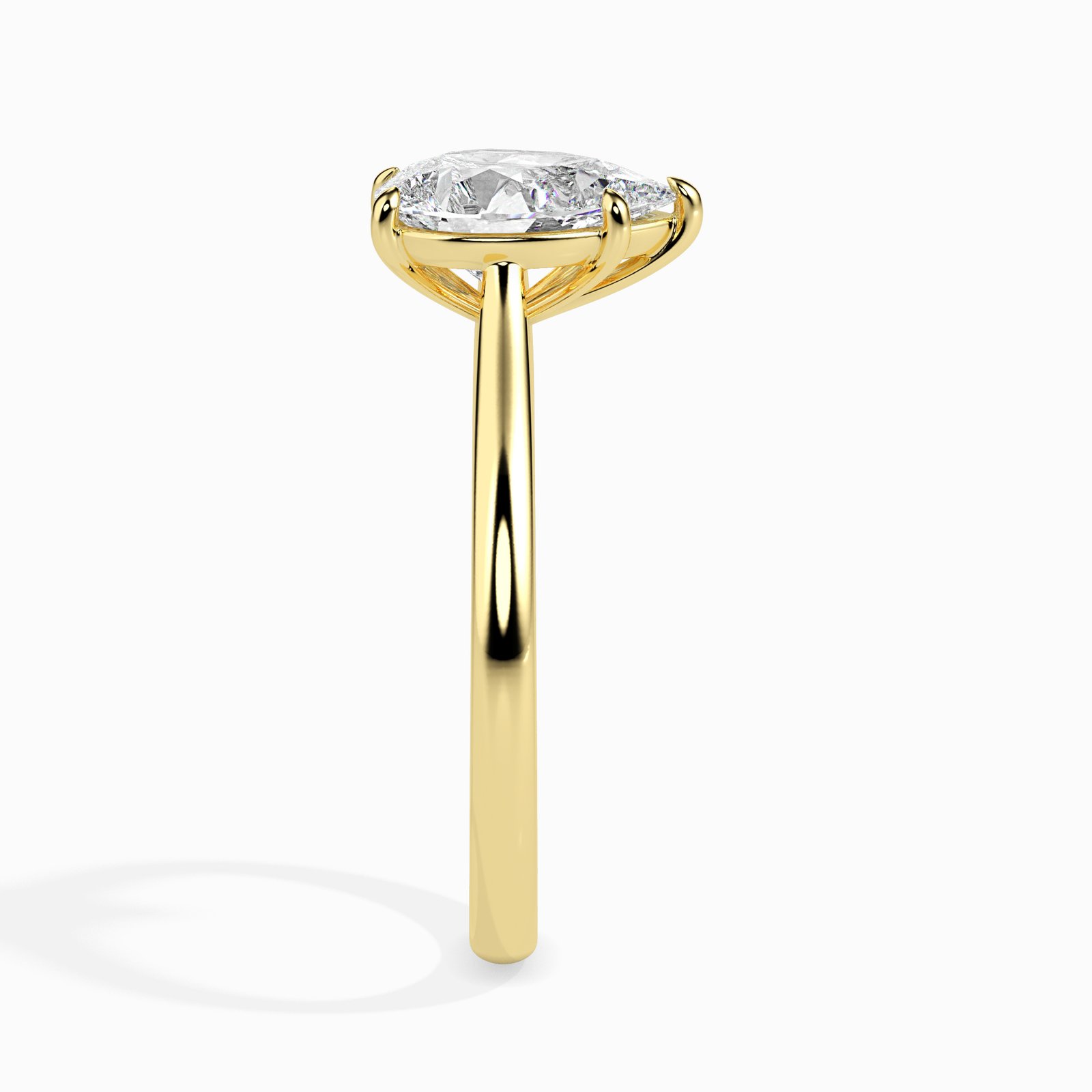 Mira Aura Diamond Pear Ring