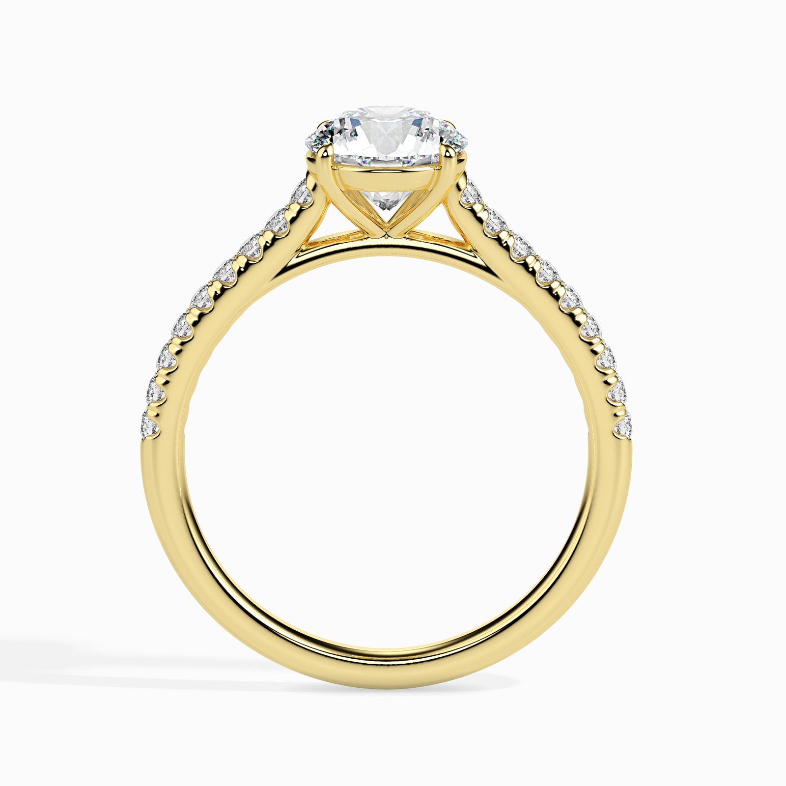 Alina Aura Diamond Round Ring