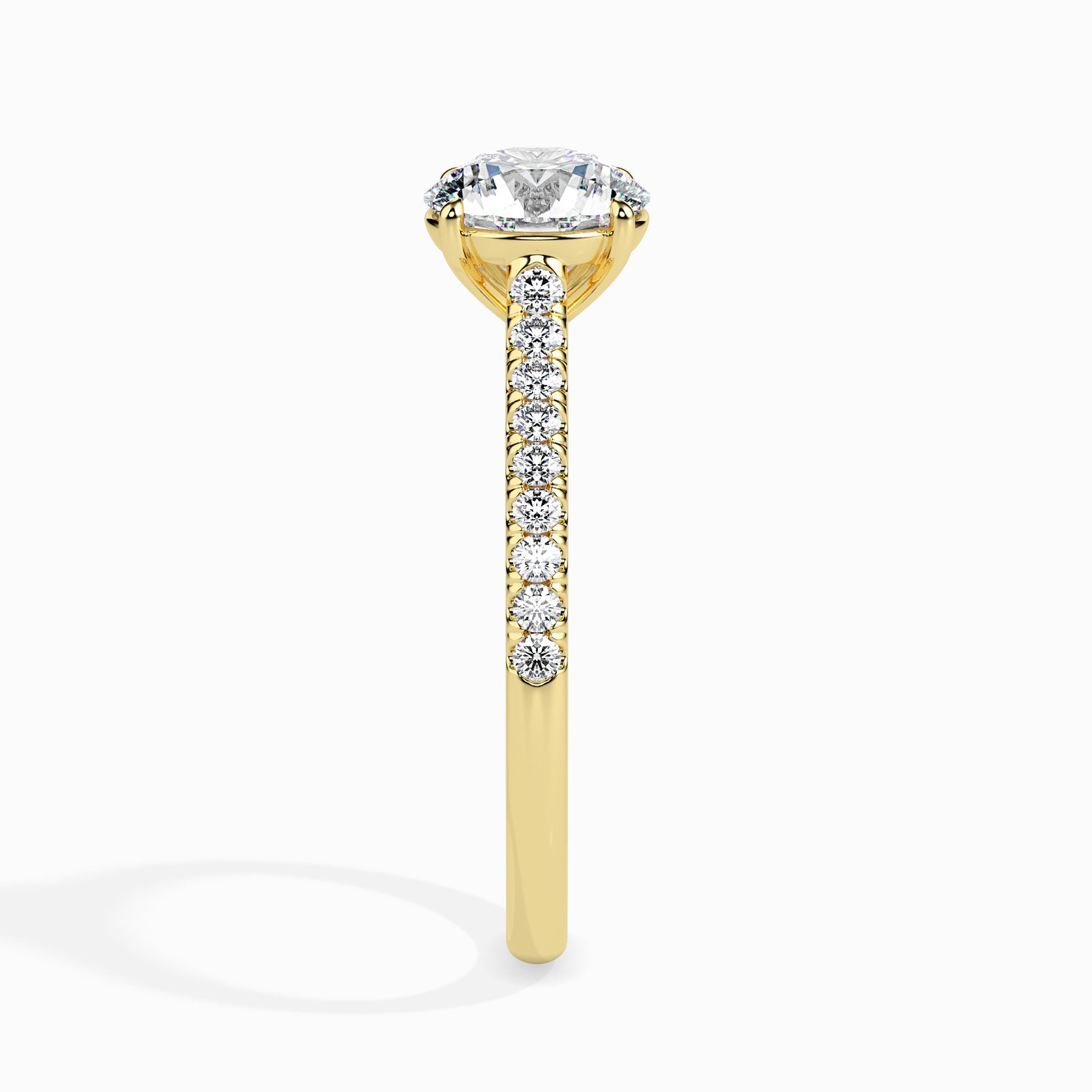 Alina Aura Diamond Round Ring