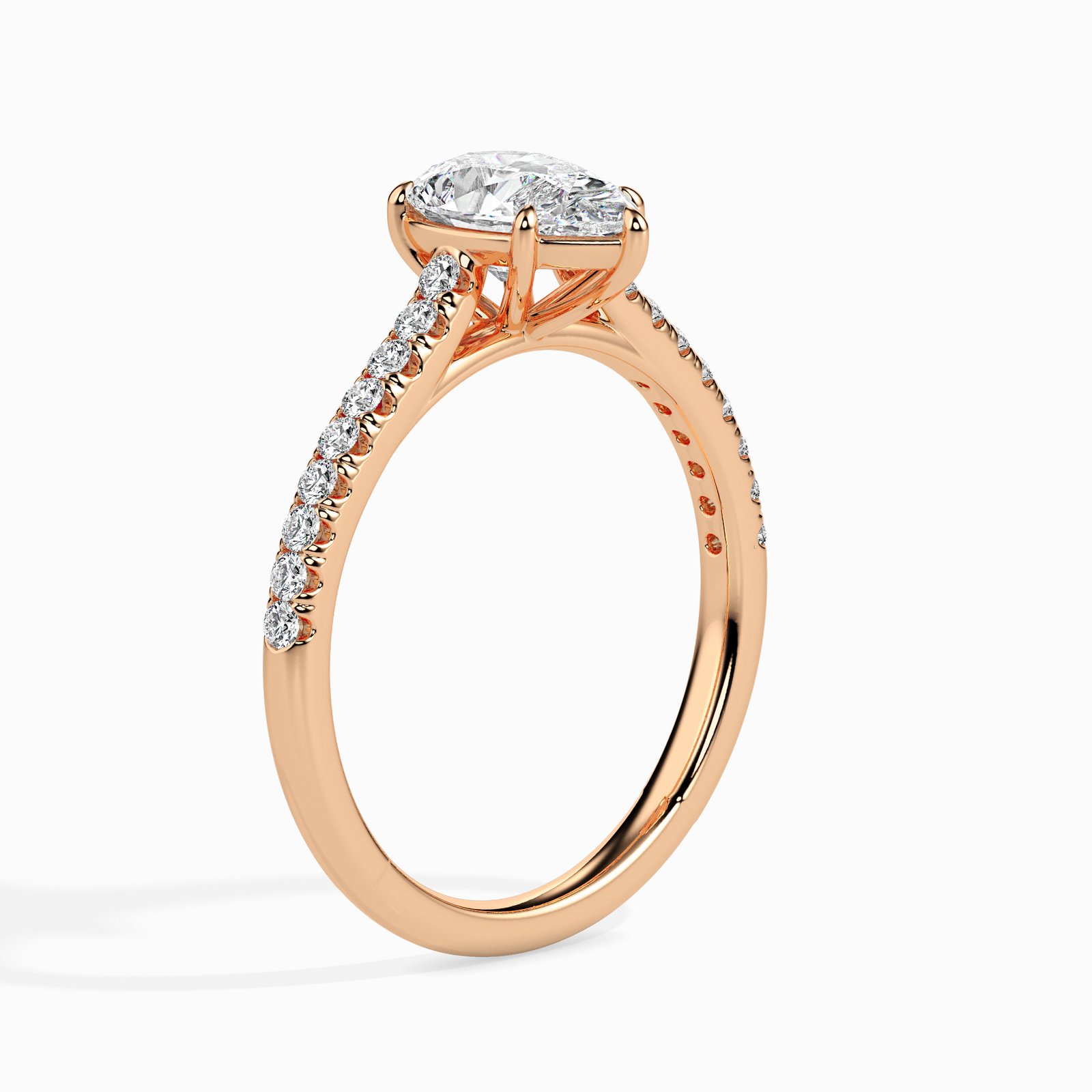 Alina Nova Diamond Pear Ring