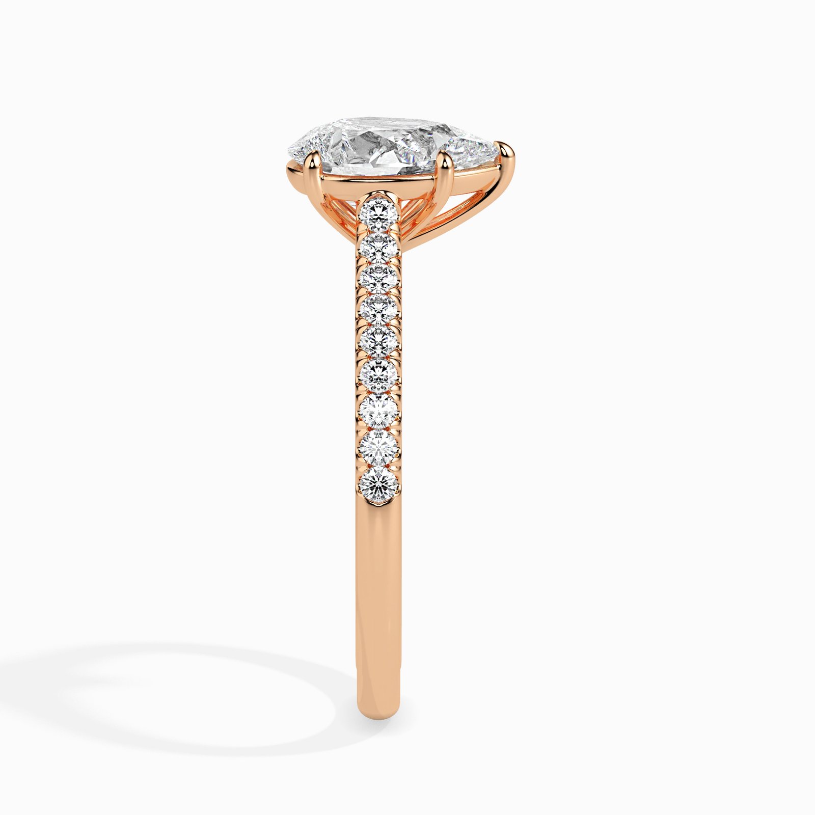 Alina Nova Diamond Pear Ring