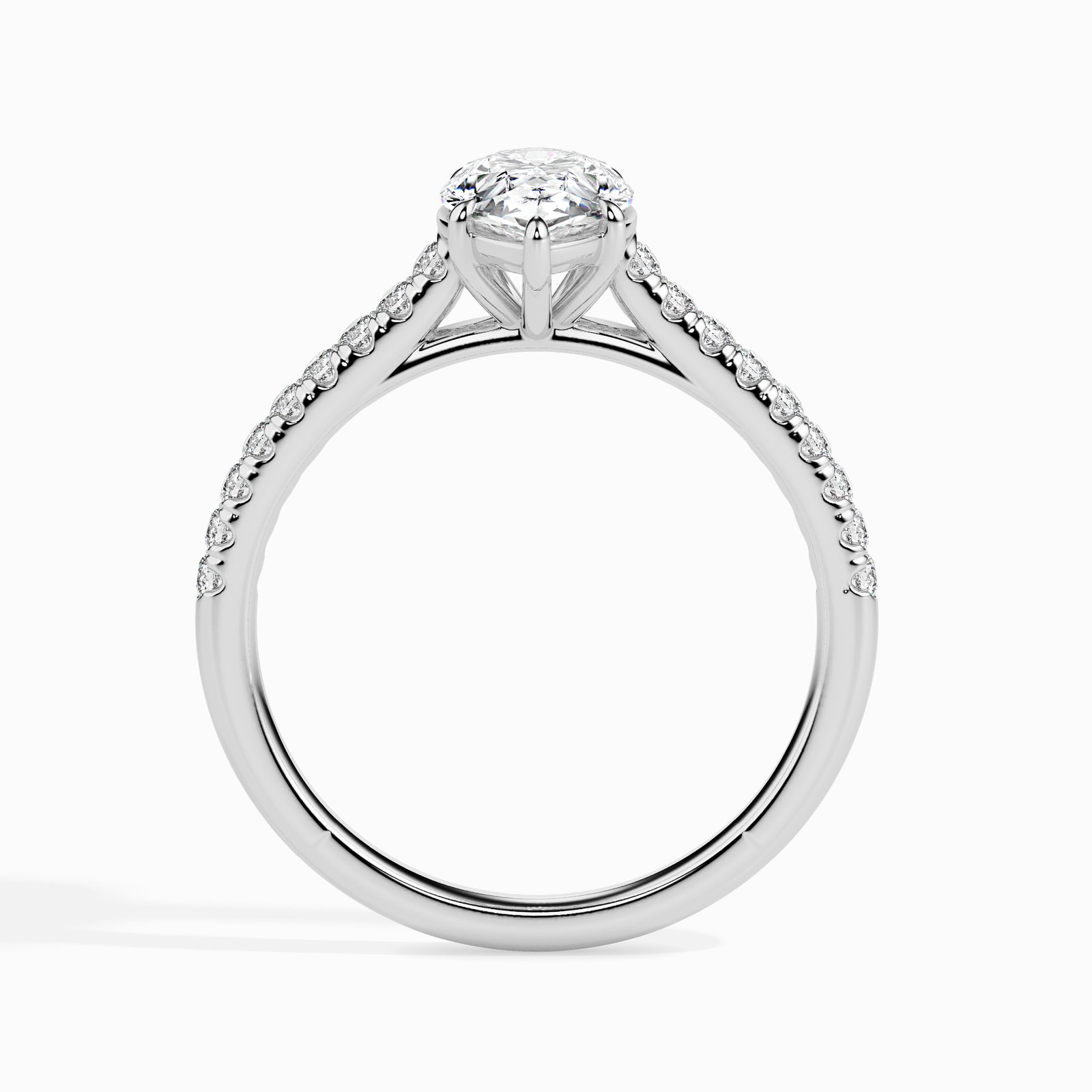 Alina Nova Diamond Pear Ring