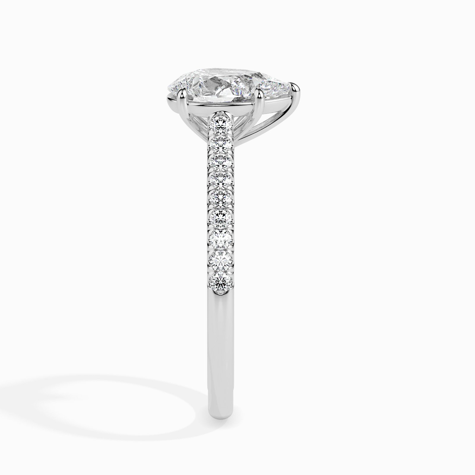 Alina Nova Diamond Pear Ring