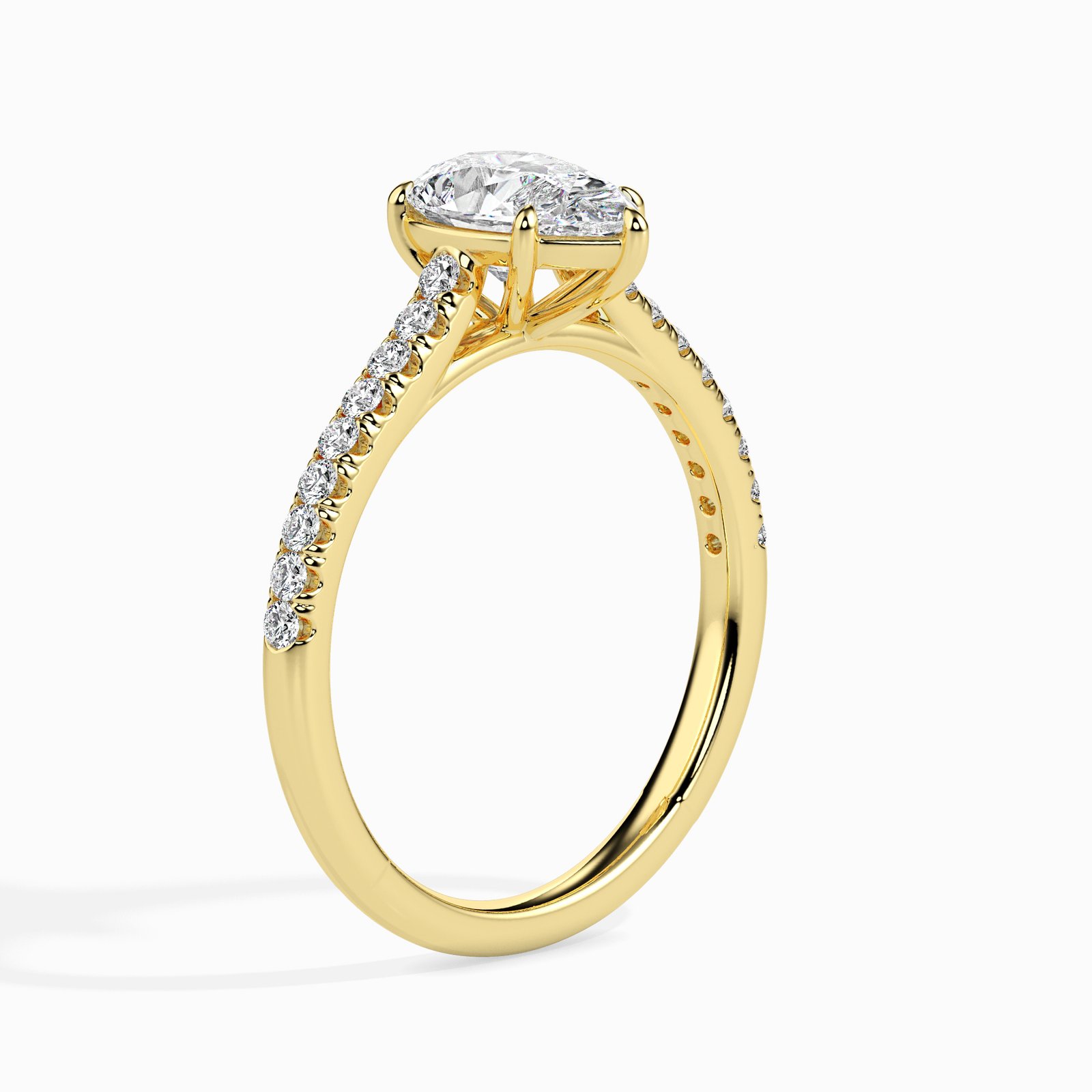 Alina Nova Diamond Pear Ring