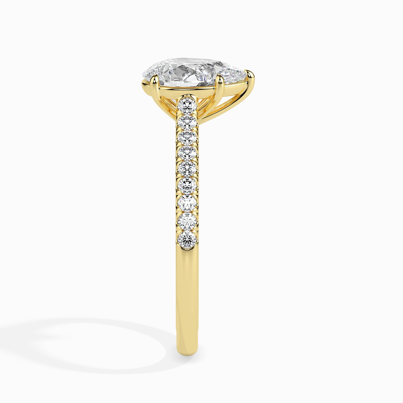 Alina Nova Diamond Pear Ring