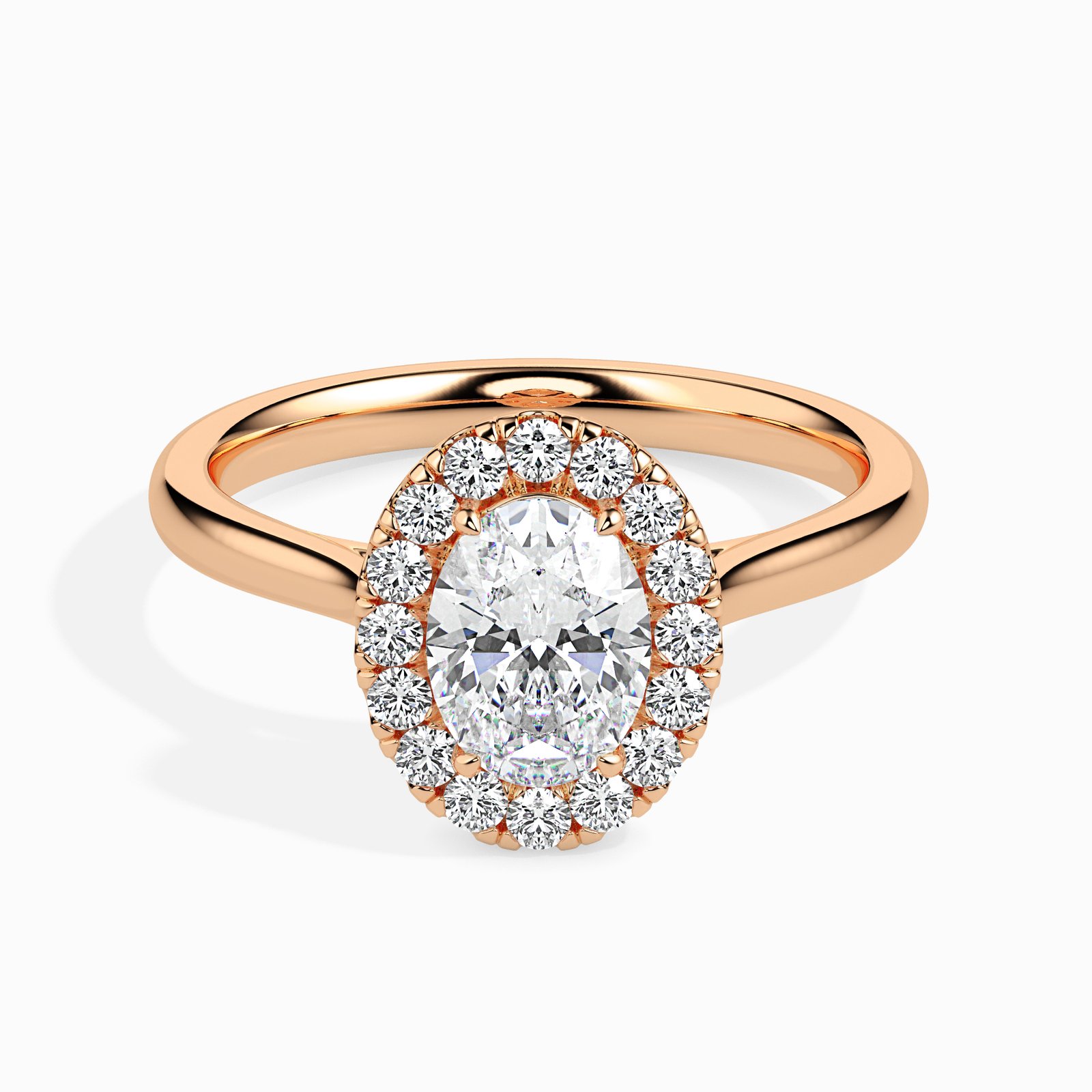 Viona Grace Diamond Oval Ring