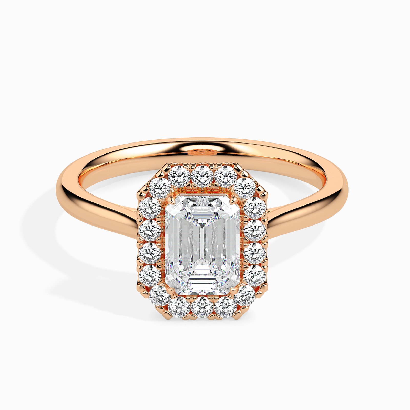 Liora Grace Diamond Emerald Ring