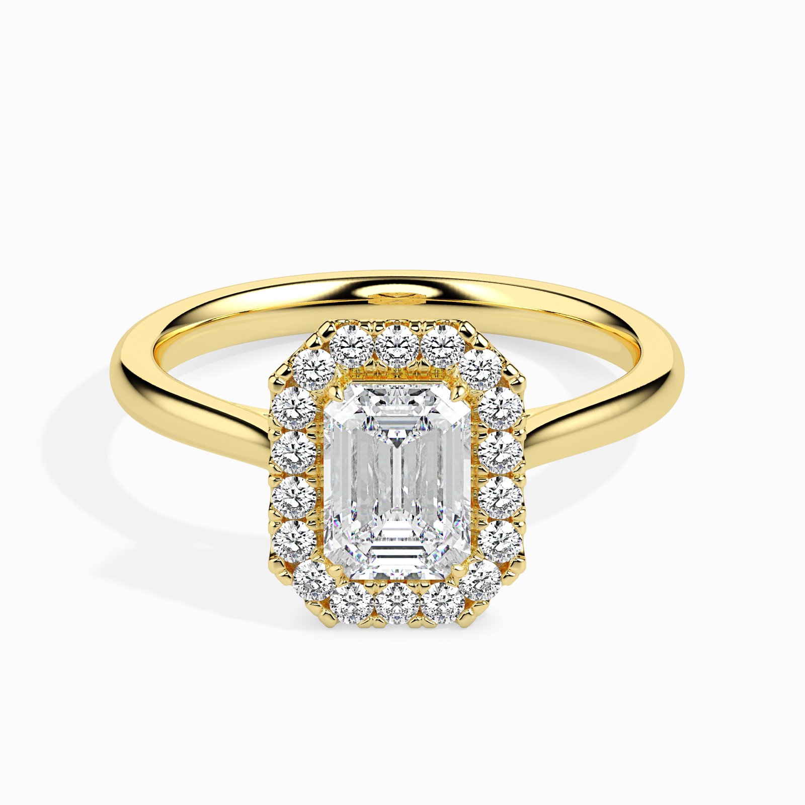 Liora Grace Diamond Emerald Ring
