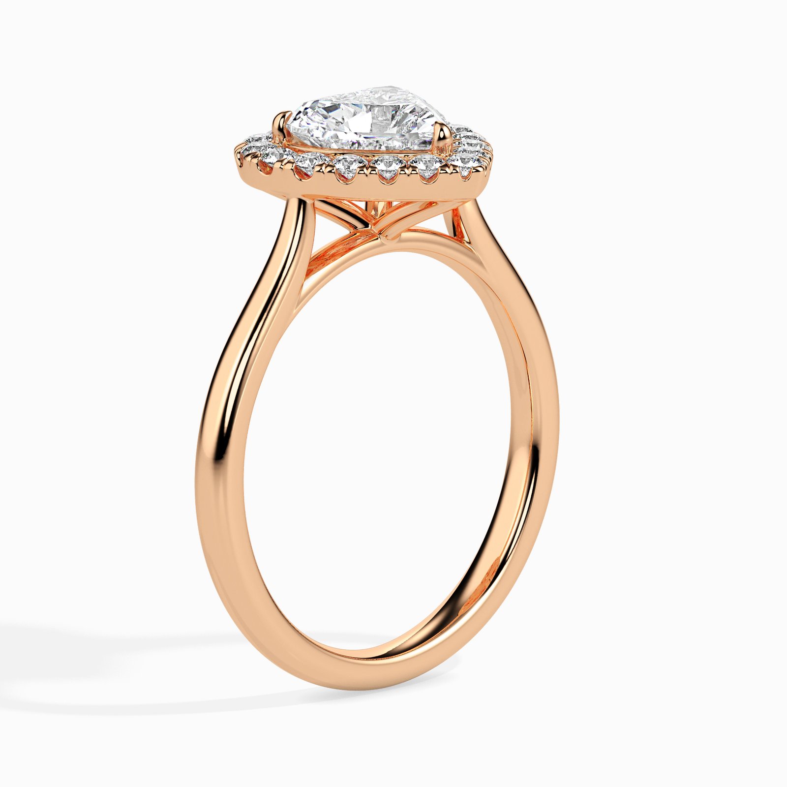 Mira Grace Diamond Heart Ring