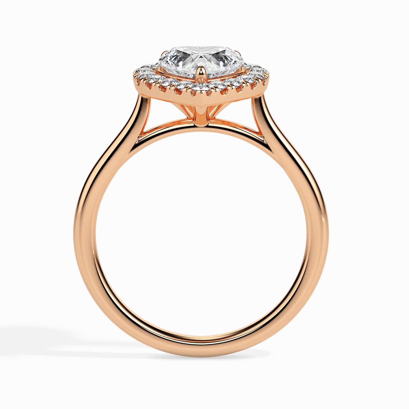 Mira Grace Diamond Heart Ring