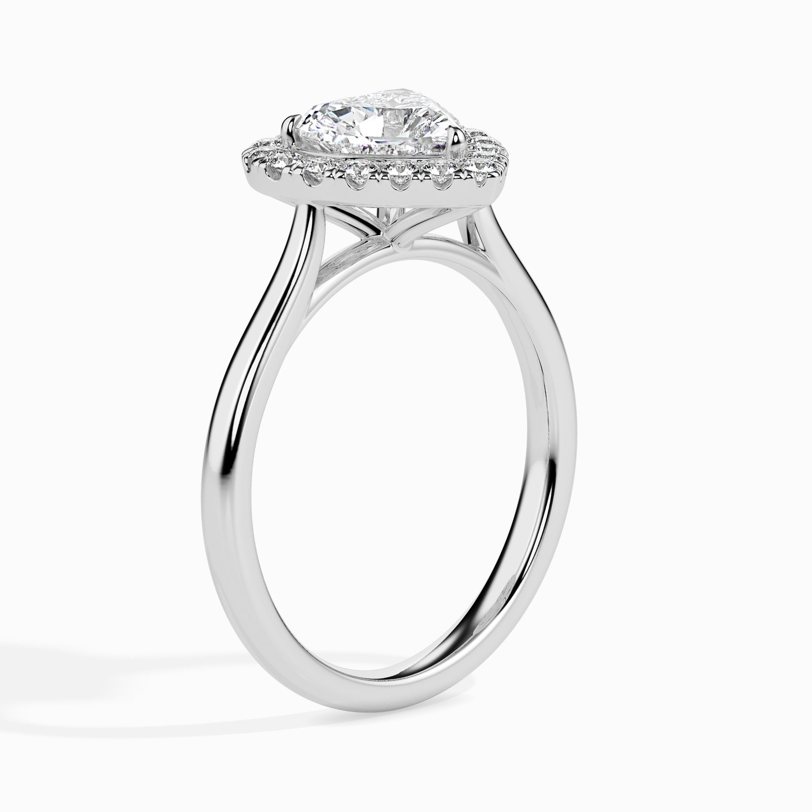 Mira Grace Diamond Heart Ring