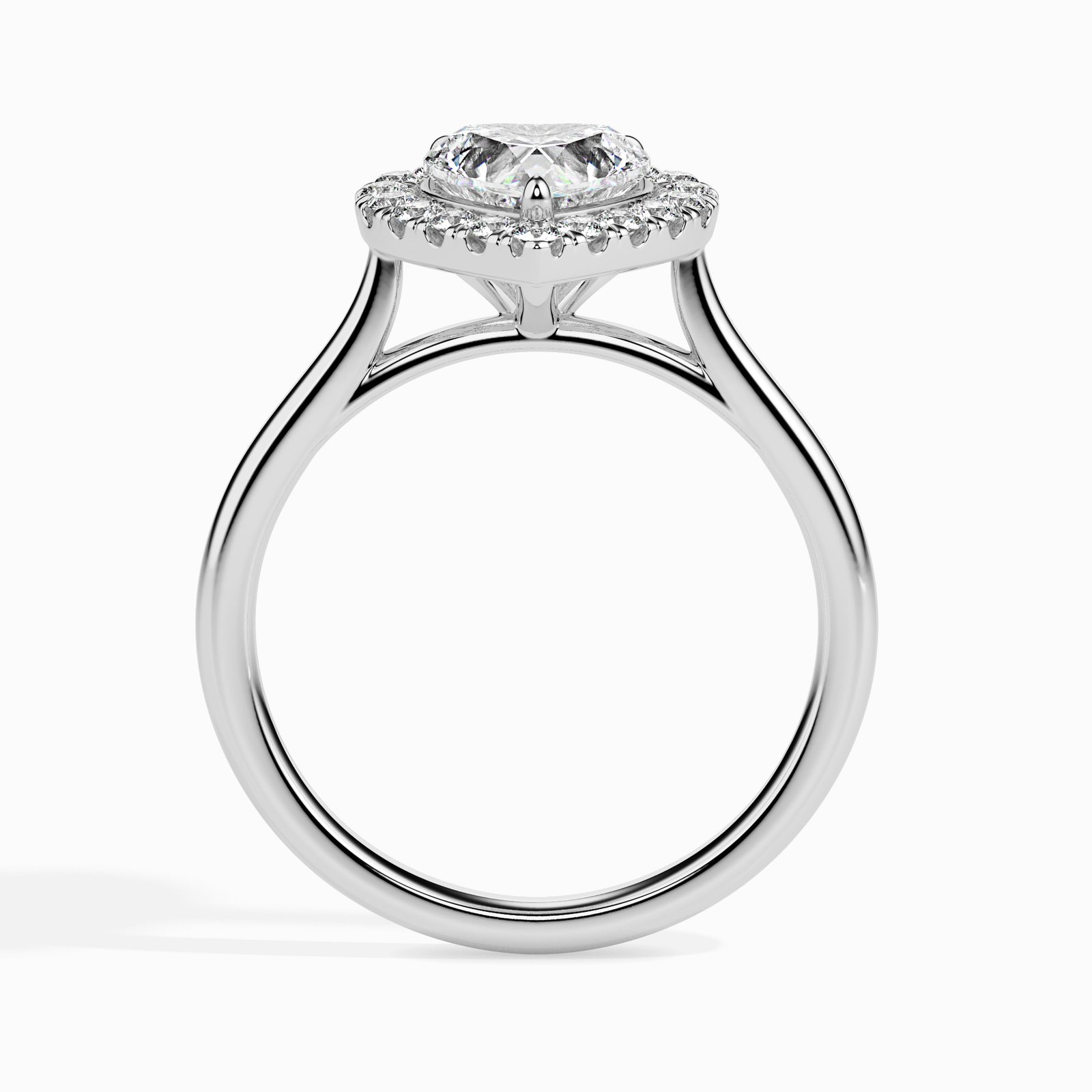 Mira Grace Diamond Heart Ring