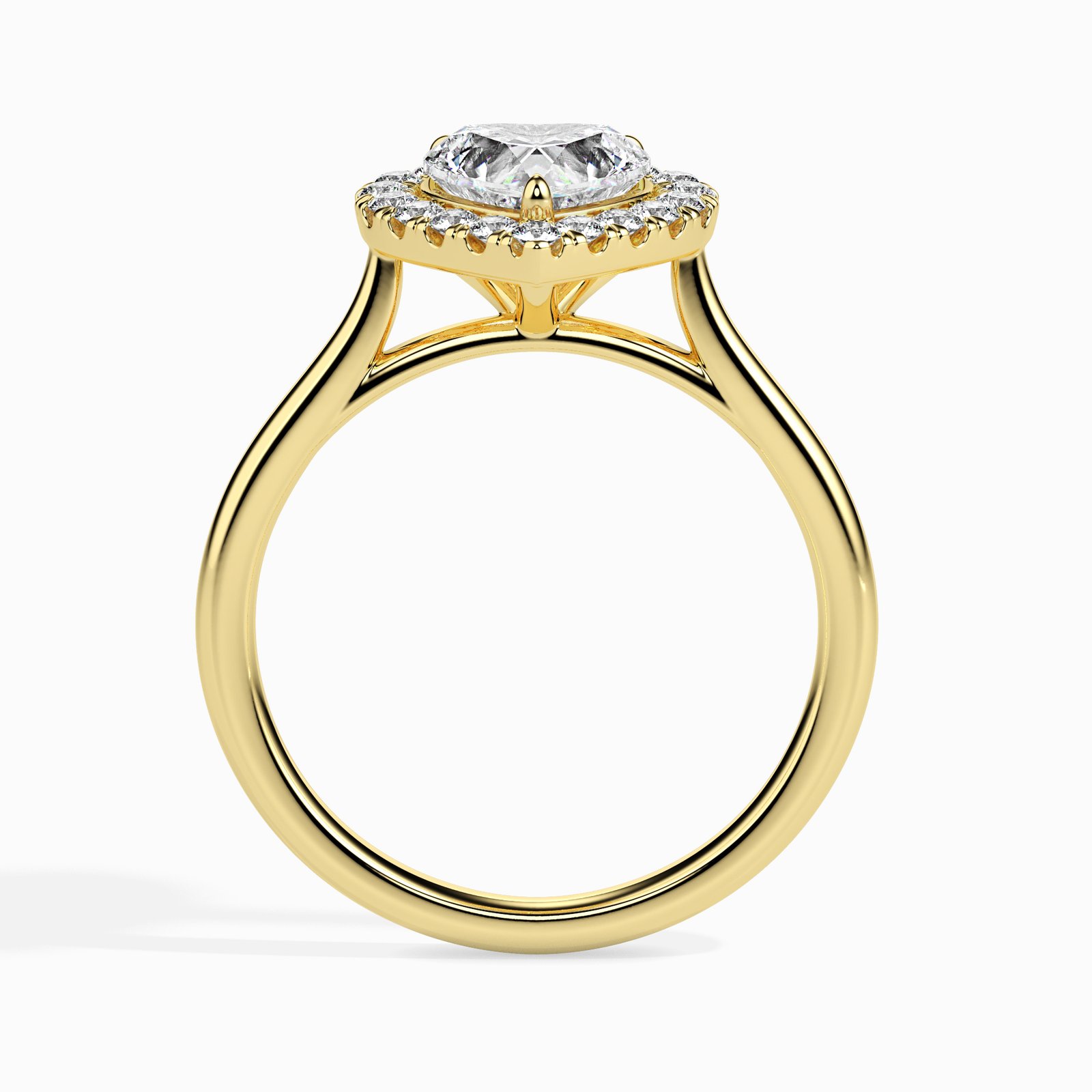 Mira Grace Diamond Heart Ring