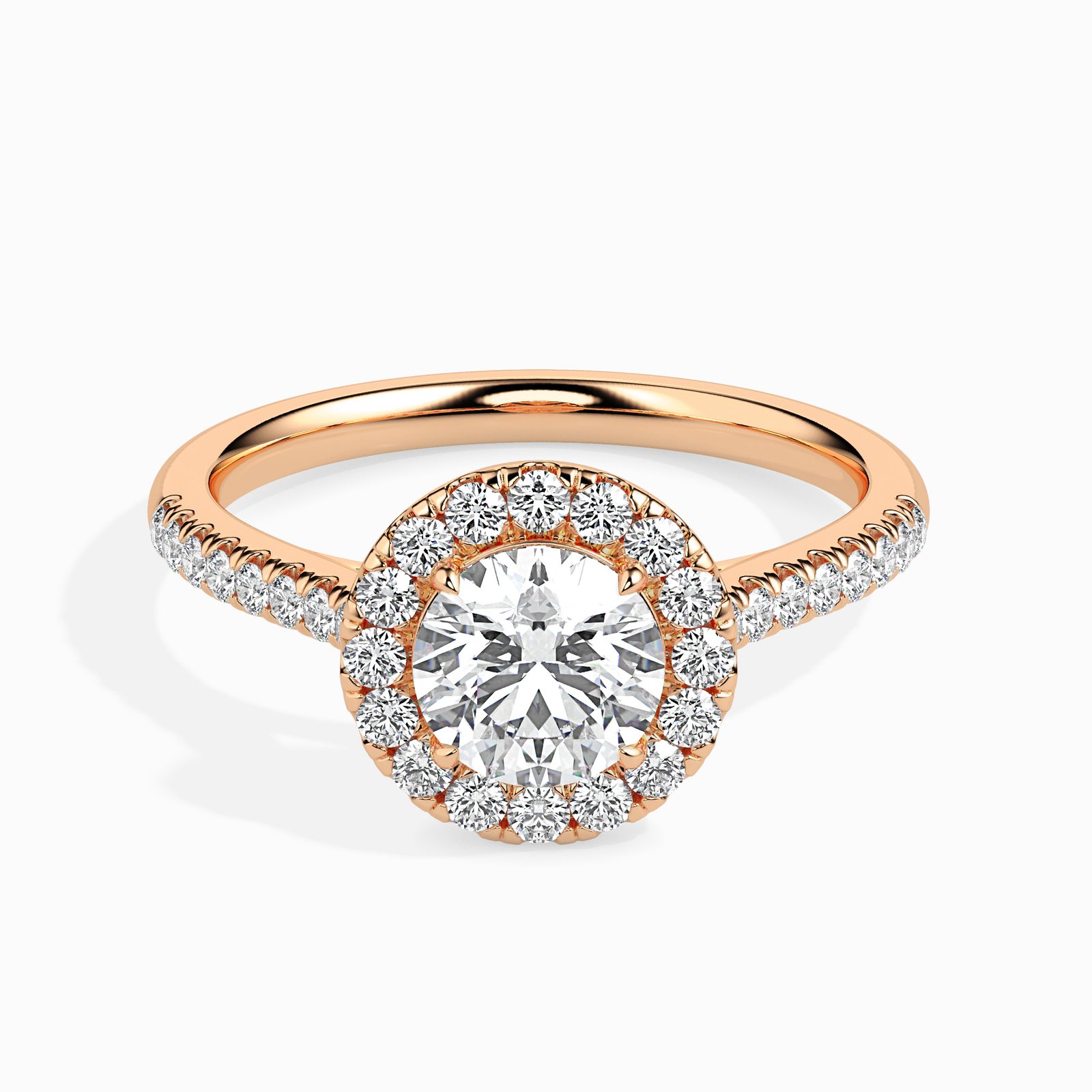 Inara Grace Diamond Round Ring
