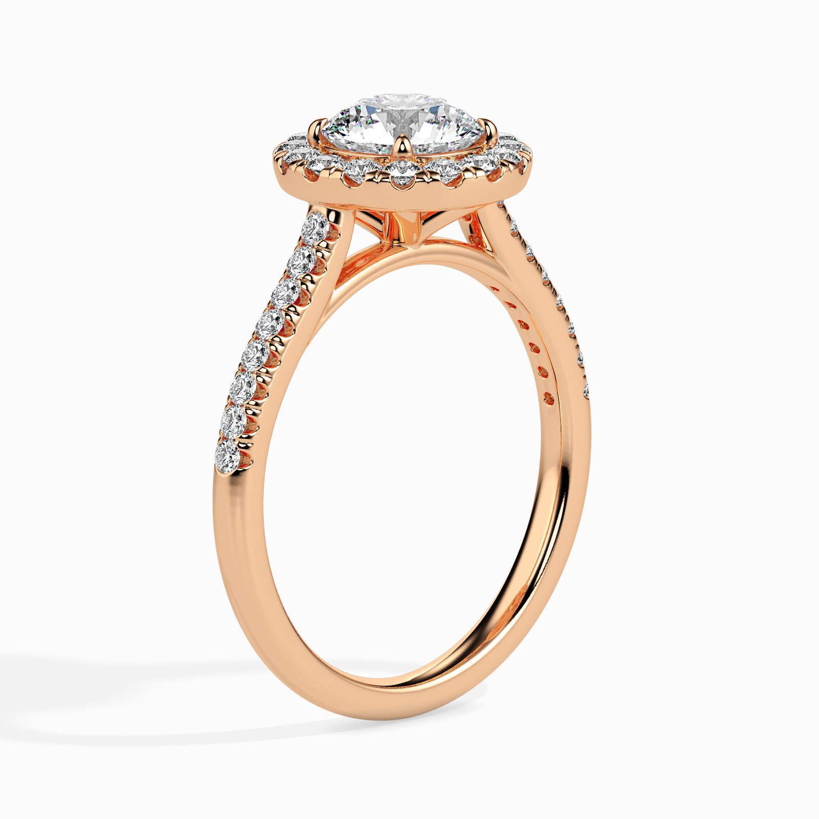 Inara Grace Diamond Round Ring