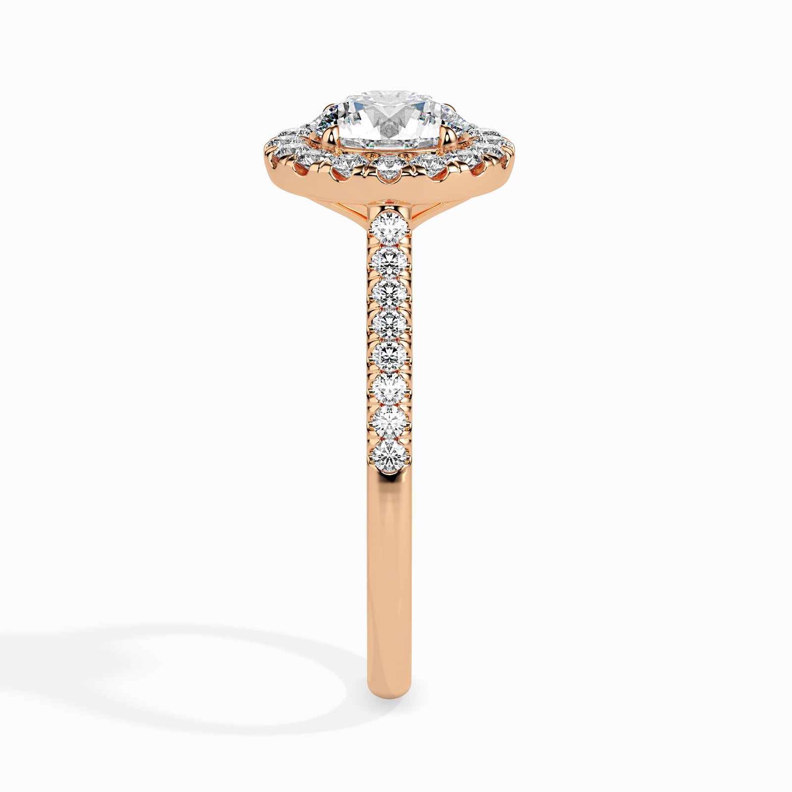Inara Grace Diamond Round Ring