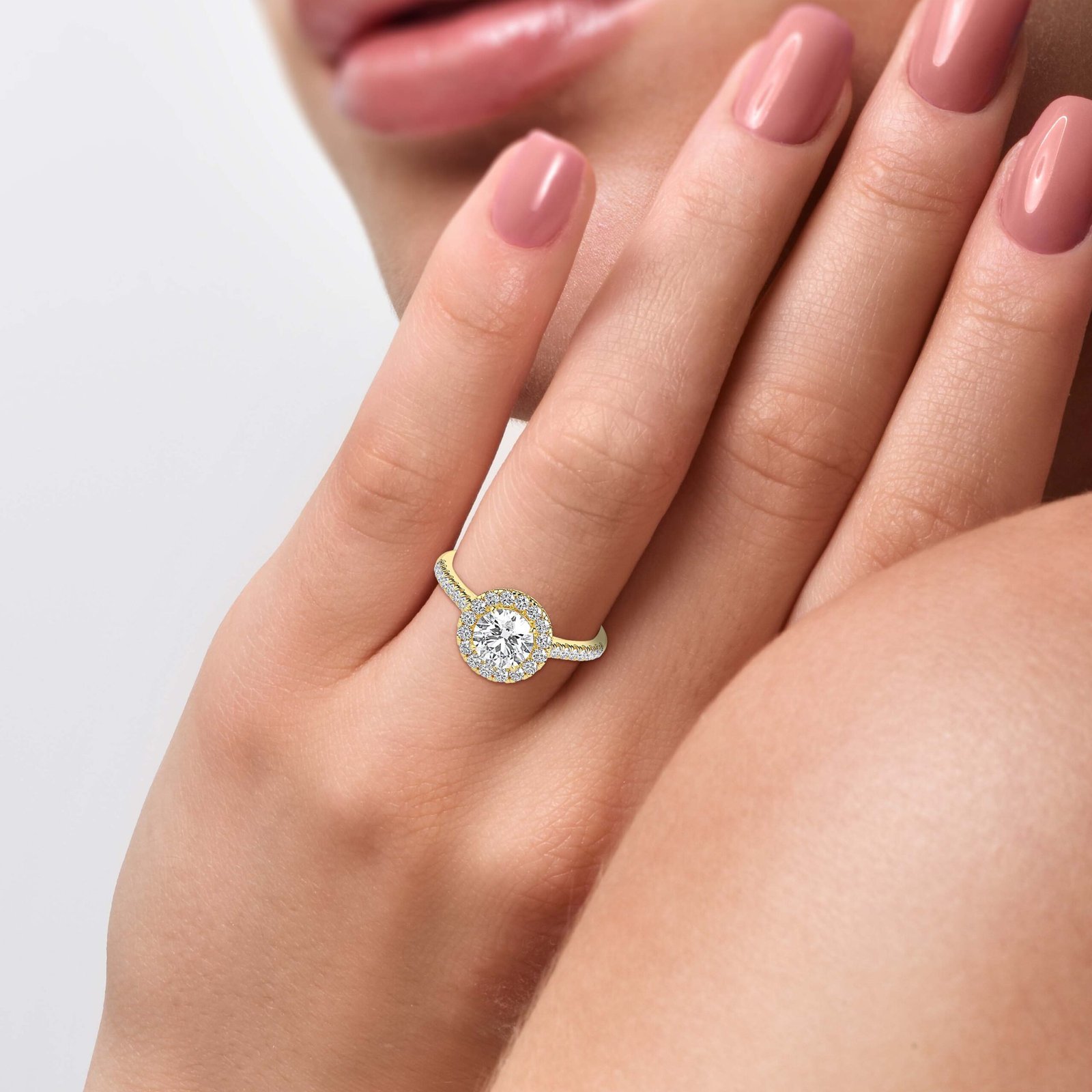 Inara Grace Diamond Round Ring