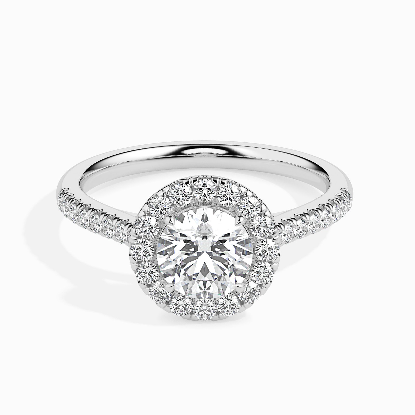 Inara Grace Diamond Round Ring