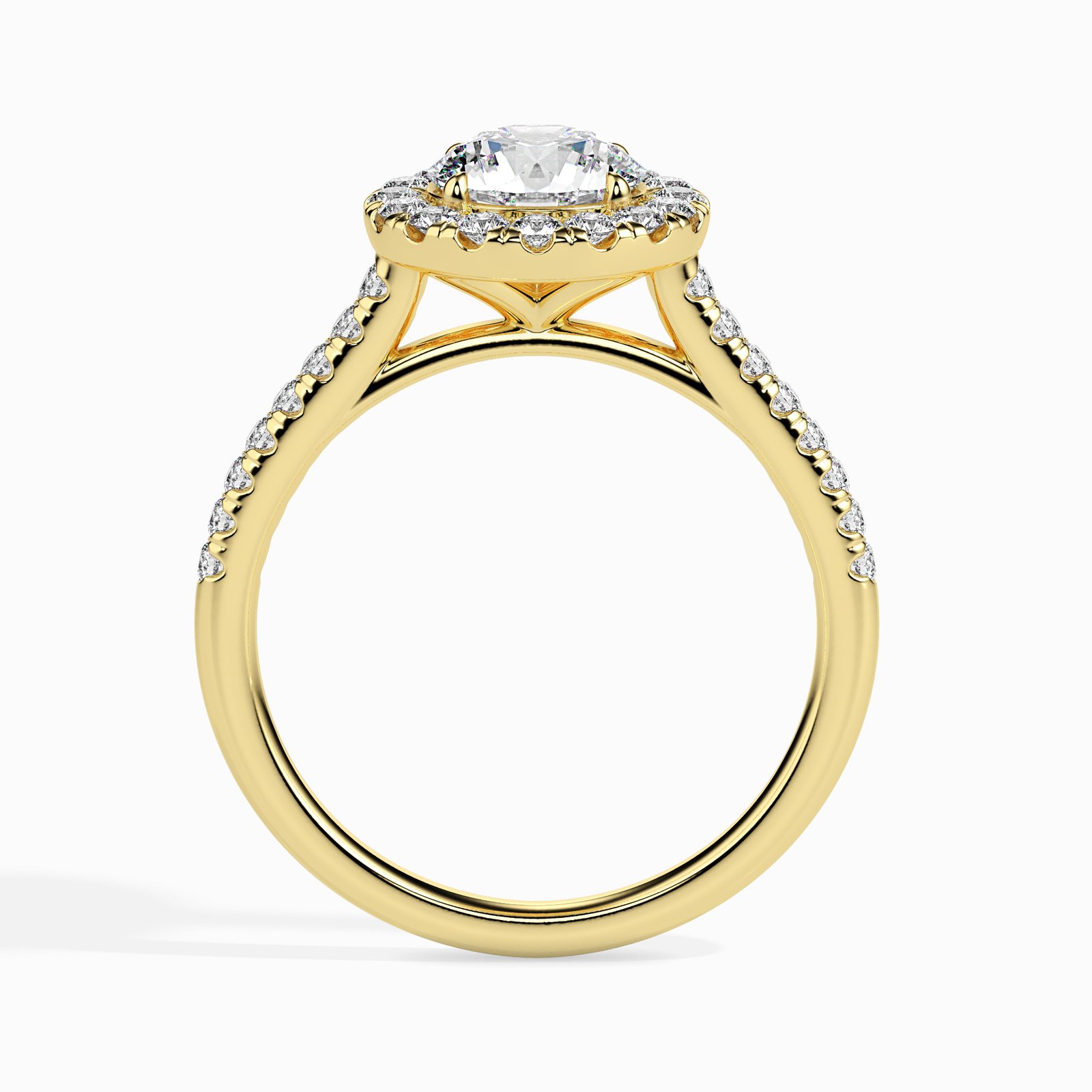 Inara Grace Diamond Round Ring