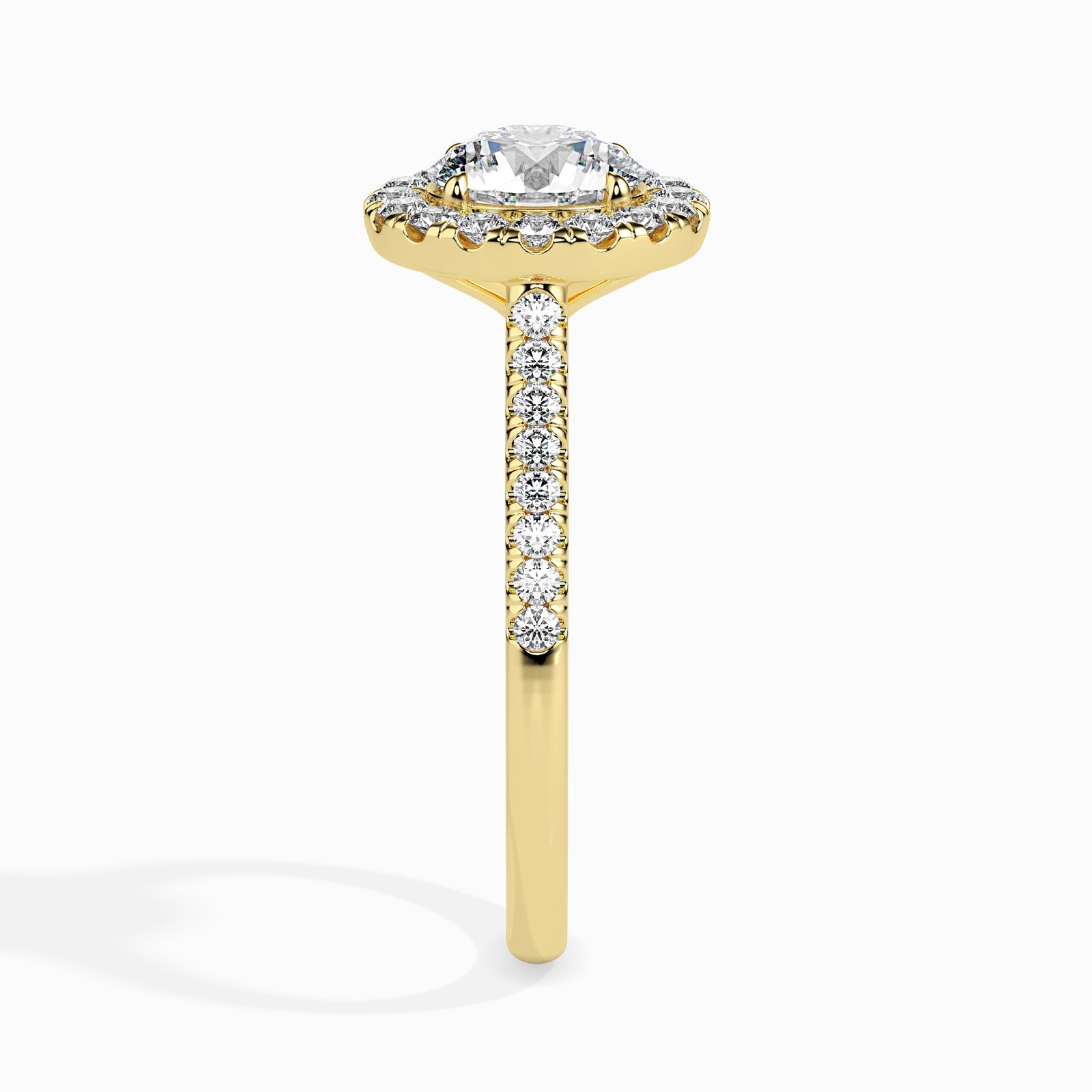 Inara Grace Diamond Round Ring