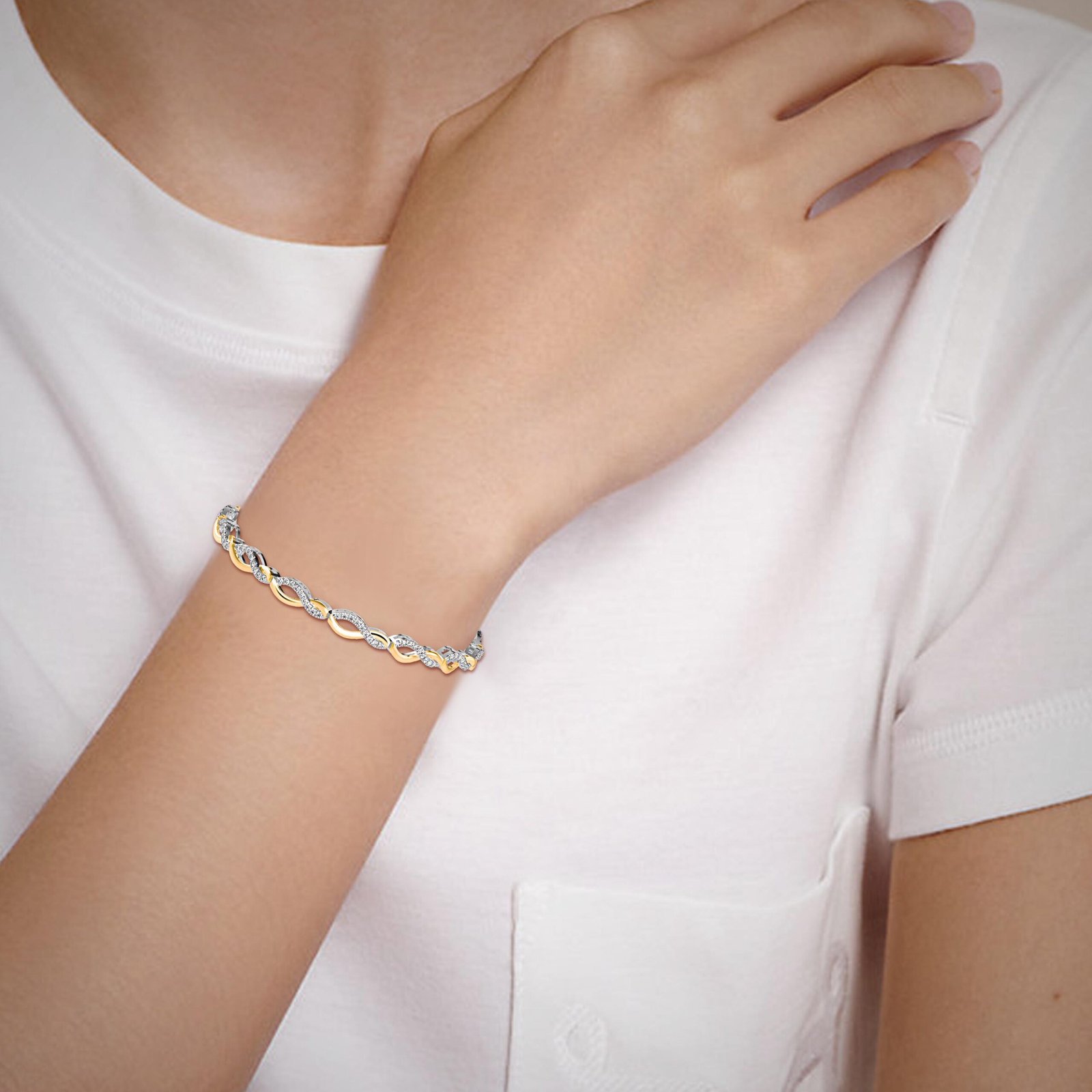 Amara Bloom Diamond Tennis Bracelet
