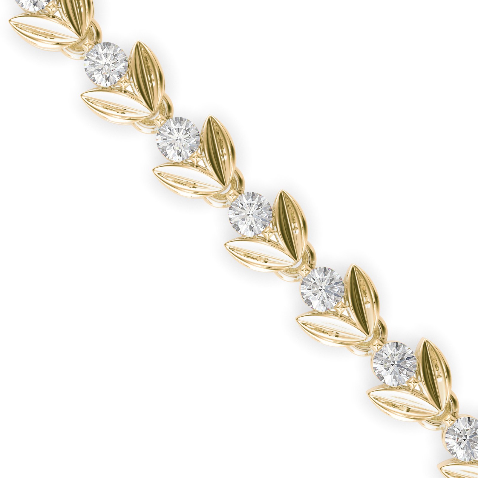 Iris Bloom Diamond Tennis Bracelet